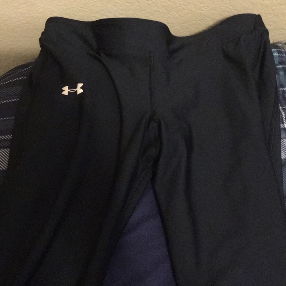 Under armor size L spandex workout leggings